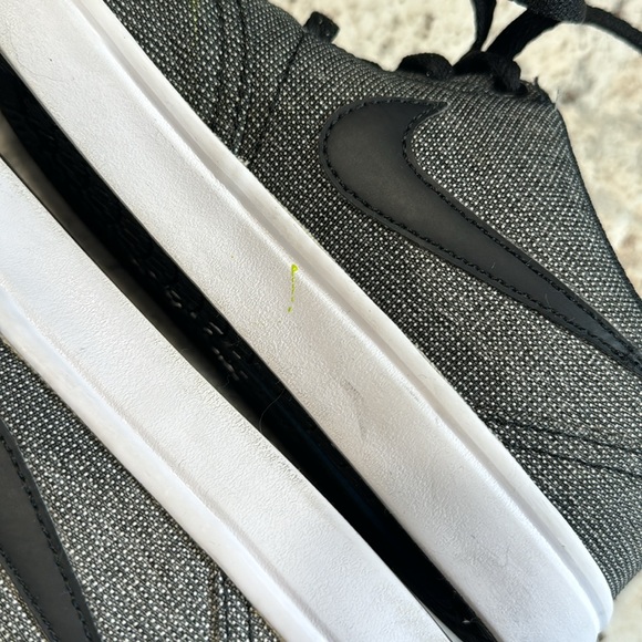 Nike Check Solarsoft Canvas SB Black White. Men’s size 8. - Picture 9 of 13